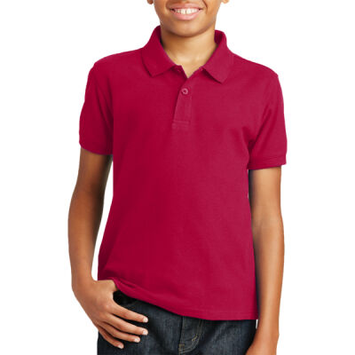 Youth Red Polo Thumbnail